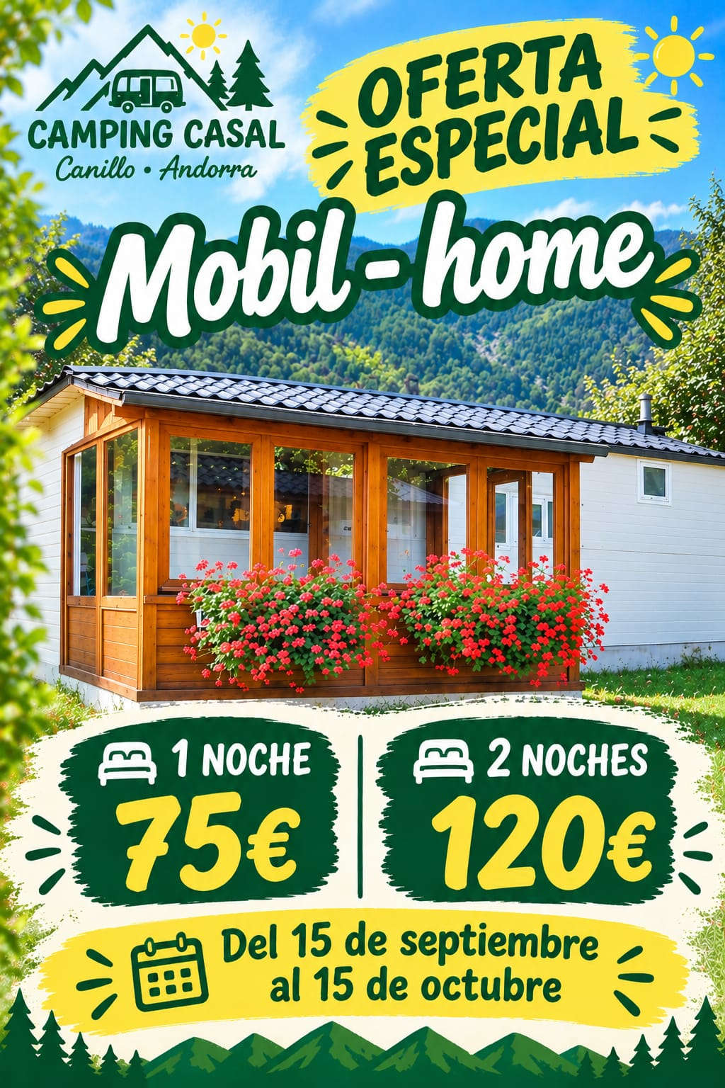 oferta camping casal canillo andorra
